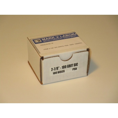 2 7/8" psa grinding discs 180 grit