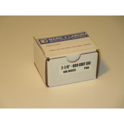 2 7/8" psa grinding discs 600 grit