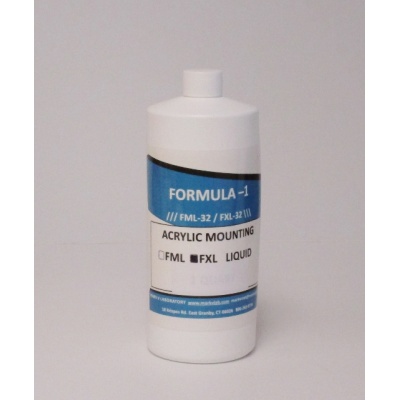 acrylic mounting liquid
