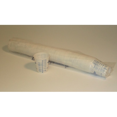 graduated paper mixing cups