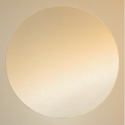white satin polishing cloth